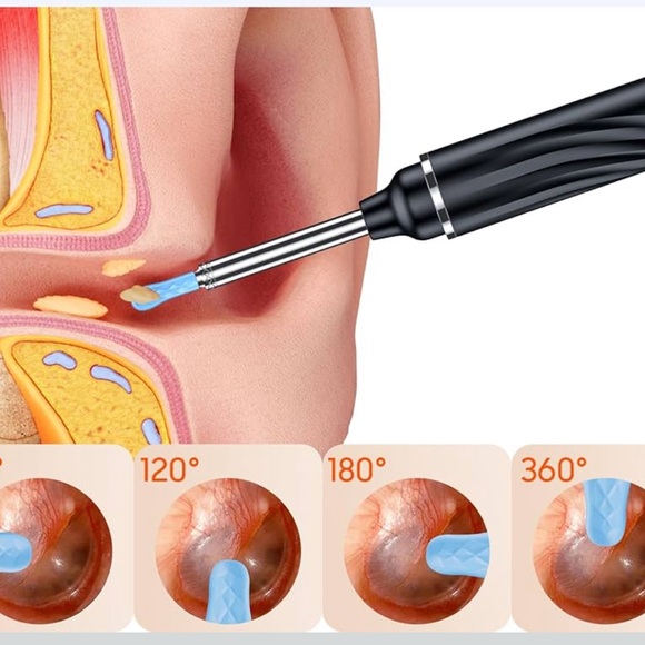 NWT Wireless Ear Cleaning tool with Camera - Black - Picture 6 of 7